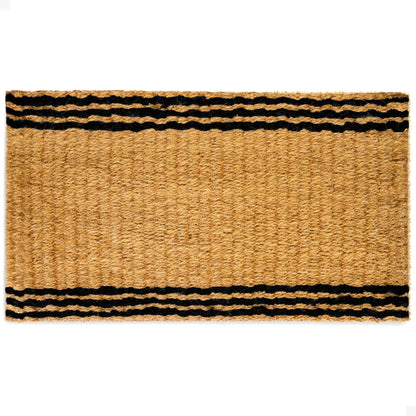 Rope Stripe Natural Woven Doormat