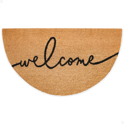 Lunar Welcome Natural Coir Doormat