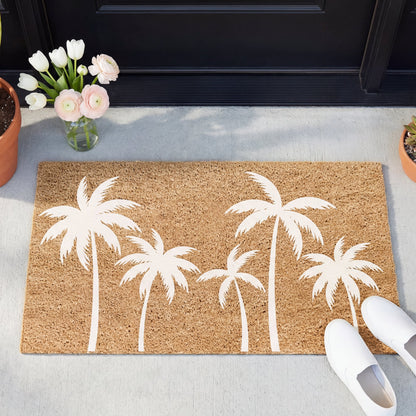 Coastal Breeze Natural Coir Doormat