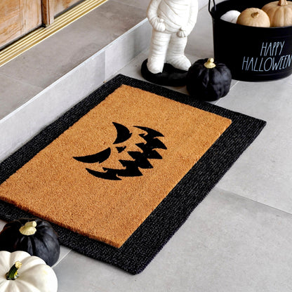 Spooked Natural Coir Doormat