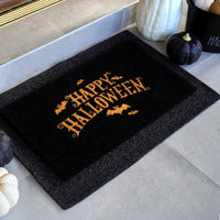 Festive Fright Natural Coir Doormat