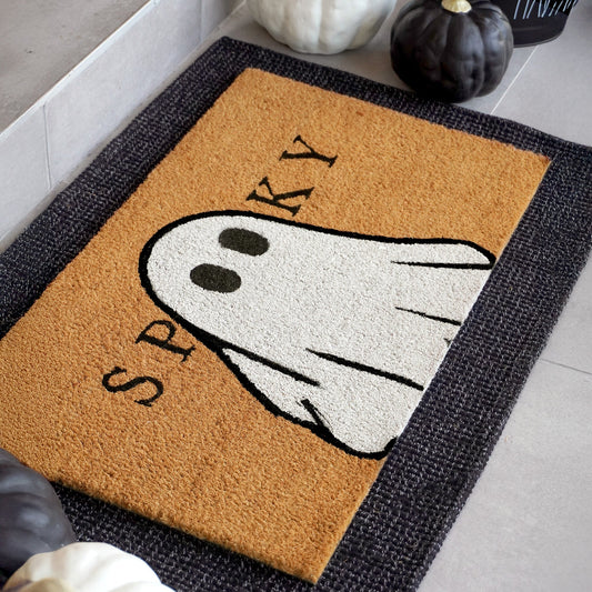 Spooky Natural Coir Doormat