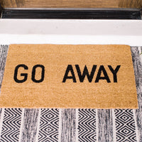 Go Away Natural Coir Doormat