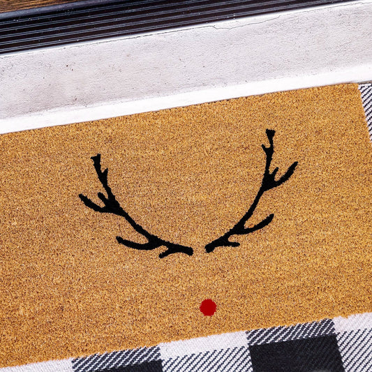 Reindeer Natural Coir Doormat