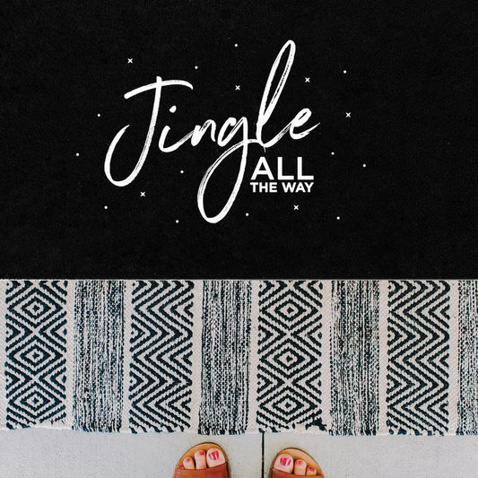 Midnight Melody Natural Coir Doormat