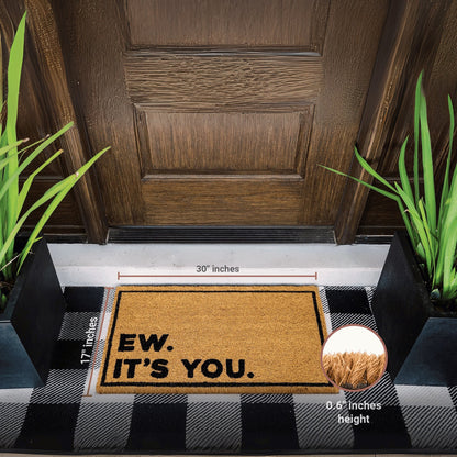 Ew Its You Natural Coir Doormat