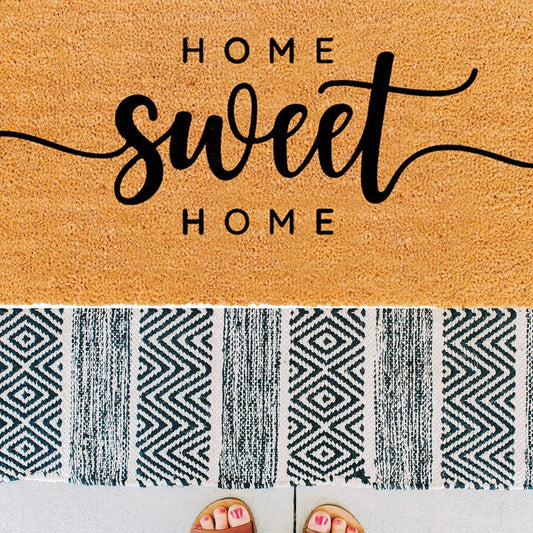 Sweet Home Natural Coir Doormat