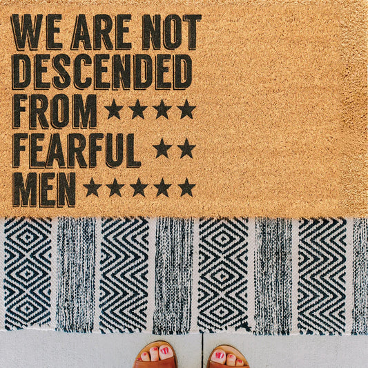 Heritage Proclamation Natural Coir Doormat