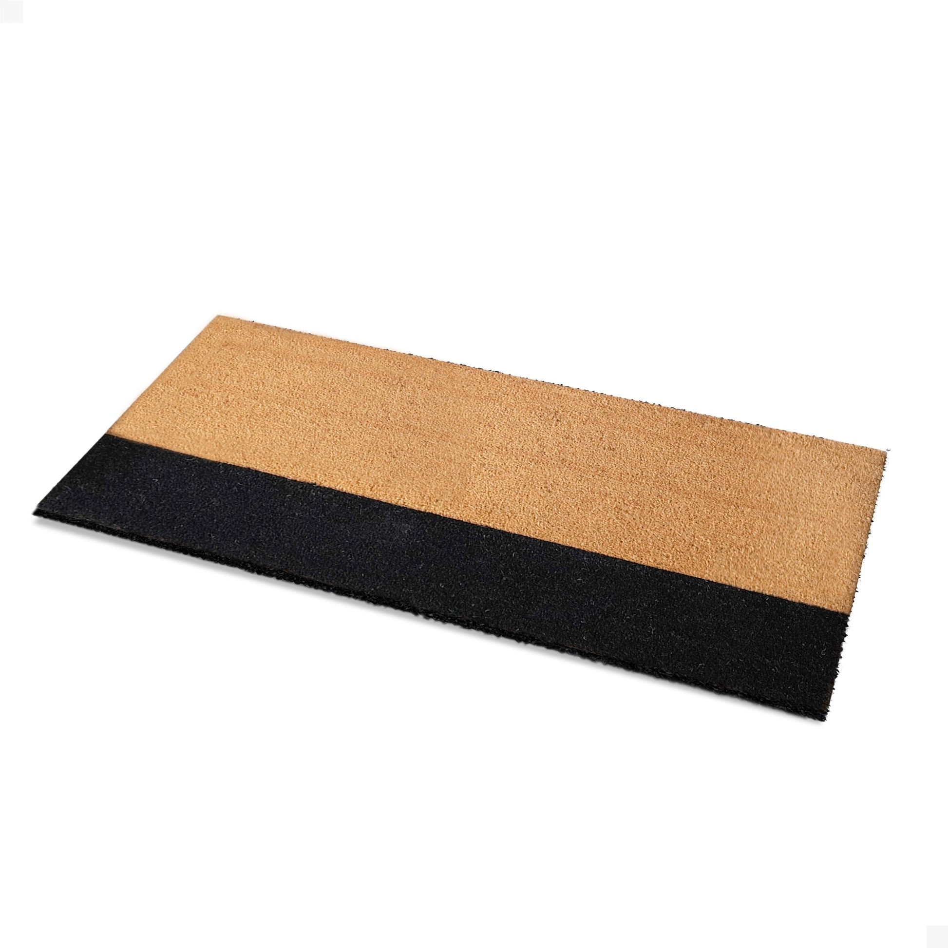 Sleek Horizon Natural Coir Doormat - 24x48