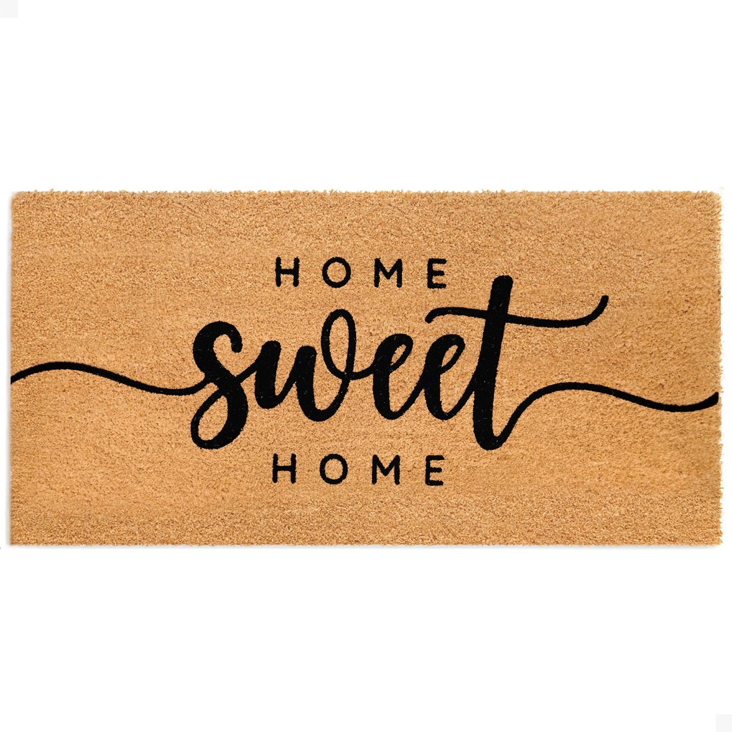 Sweet Home Natural Coir Doormat - 24x48