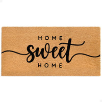 Sweet Home Natural Coir Doormat - 24x48