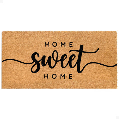 Sweet Home Natural Coir Doormat - 24x48