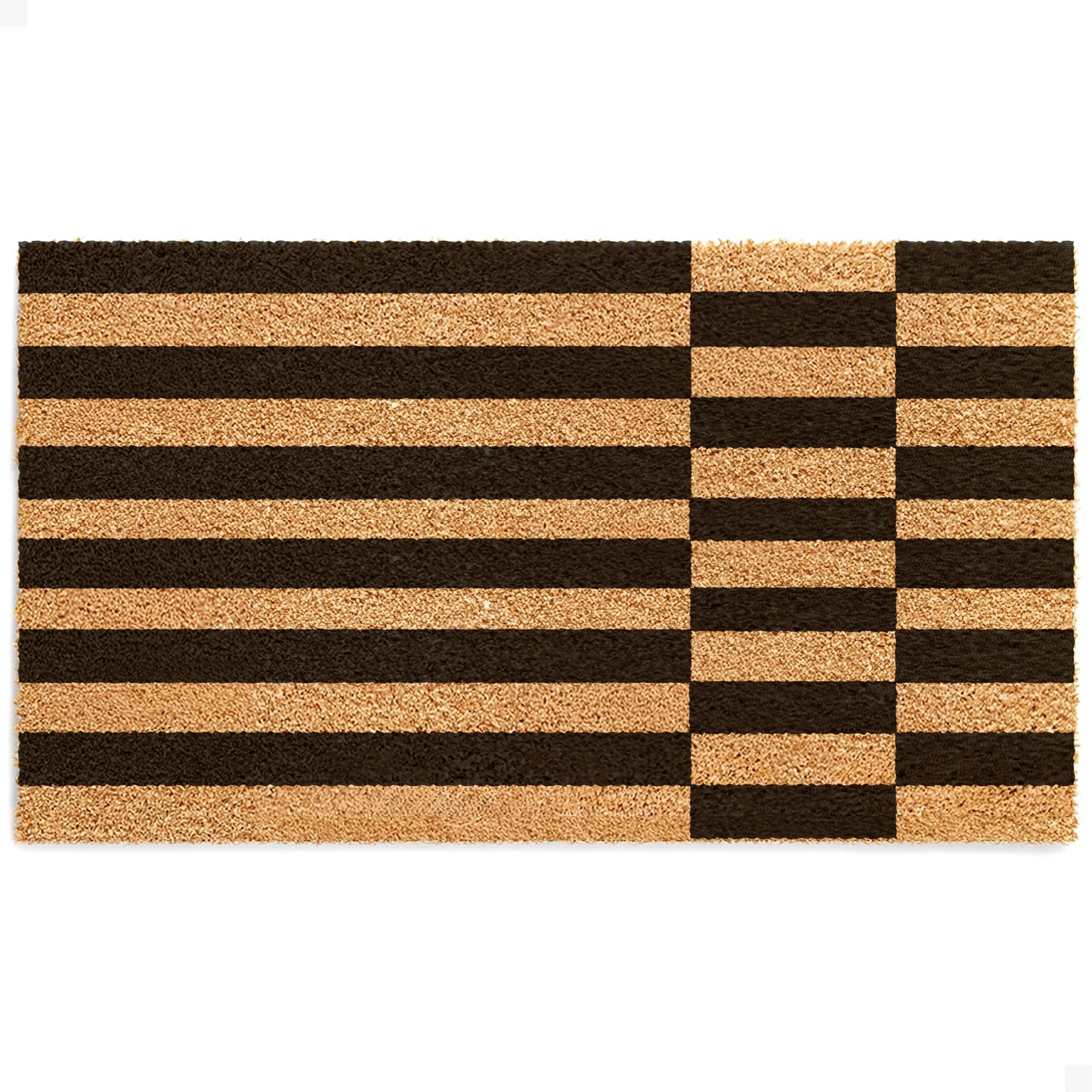 Offset Order Natural Coir Doormat - 17x30