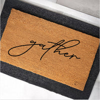 gather Natural Coir Doormat - 17x30