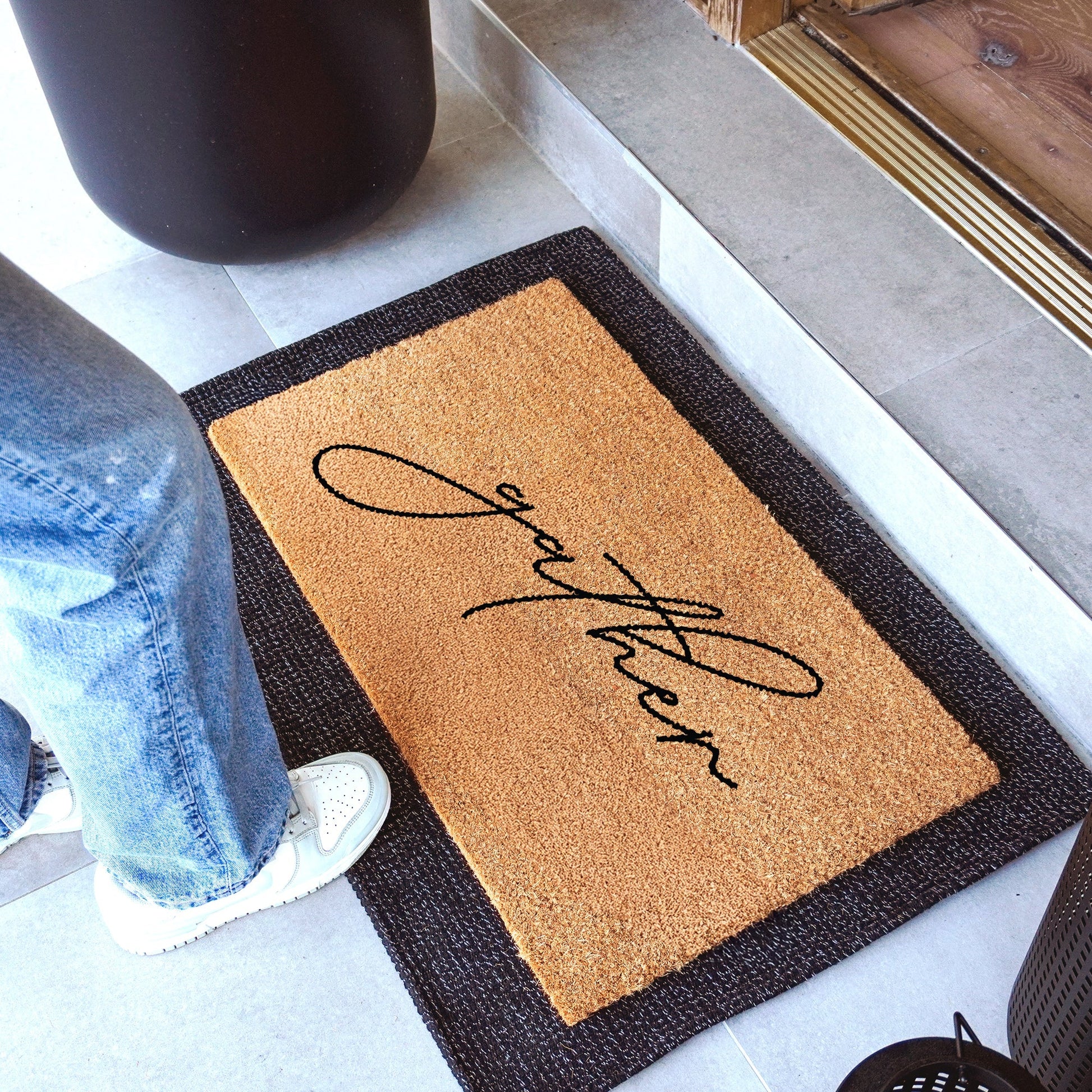gather Natural Coir Doormat - 17x30