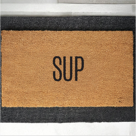 SUP Natural Coir Doormat - 17x30