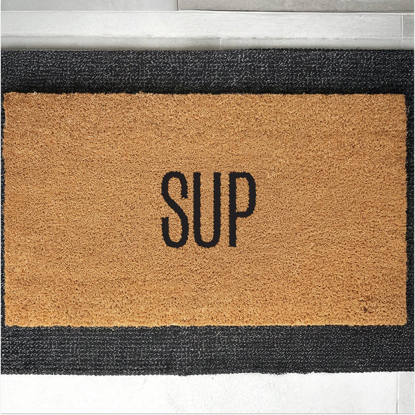 SUP Natural Coir Doormat - 17x30