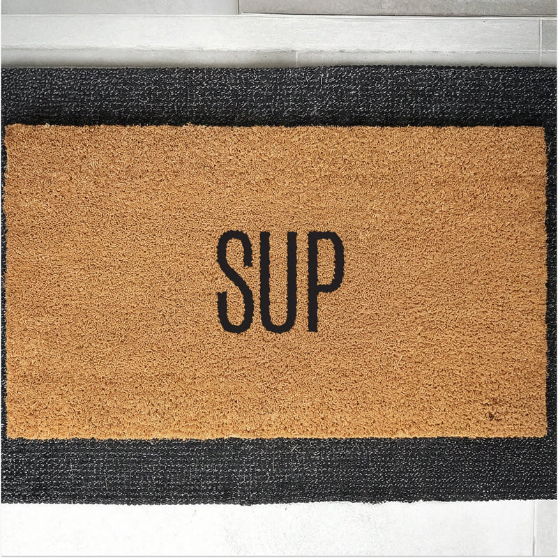 SUP Natural Coir Doormat - 17x30