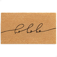 Festive Echo Natural Coir Doormat