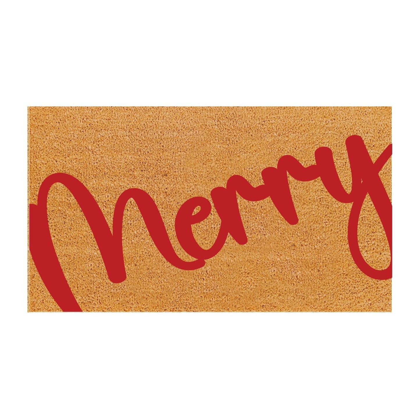 Merry Berry Natural Coir Doormat