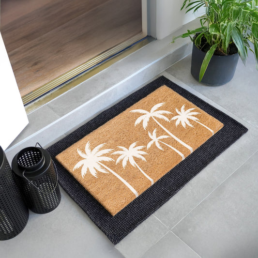 Coastal Breeze Natural Coir Doormat