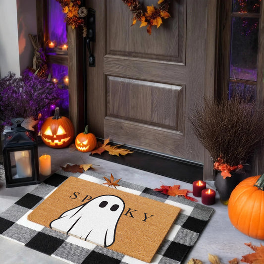 Spooky Natural Coir Doormat