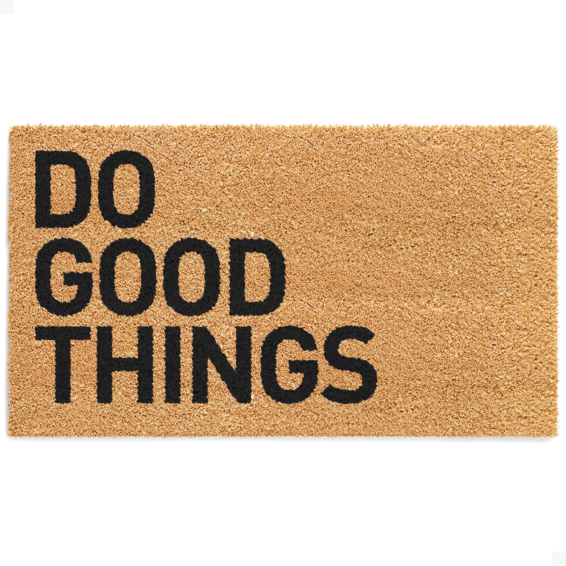 Do Good Things Natural Coir Doormat - 17x30