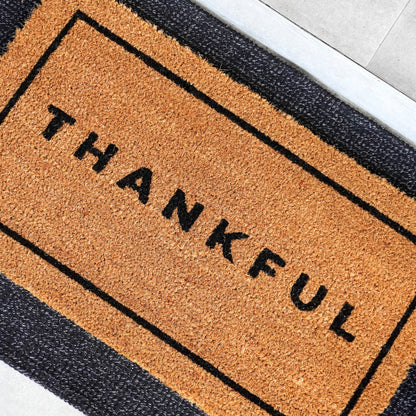 Thankful Natural Coir Doormat