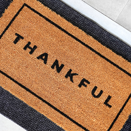 Thankful Natural Coir Doormat