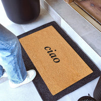 ciao Natural Coir Doormat - 17x30