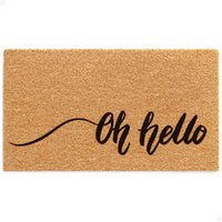 Oh hello Natural Coir Doormat