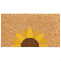 Golden Glow Natural Coir Doormat - 17x30