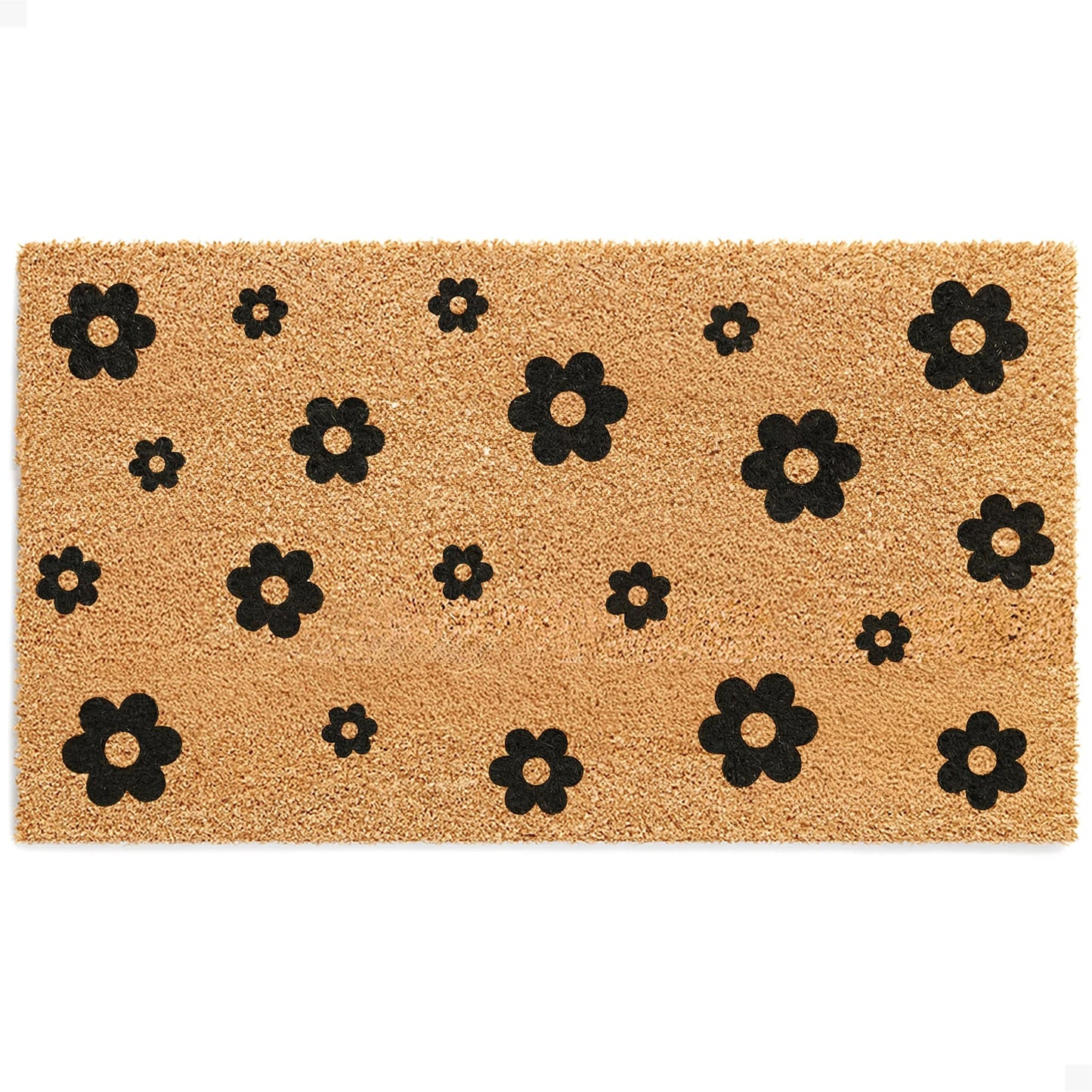 Ebonflower Natural Coir Doormat - 17x30