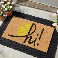 Zesty hi! Natural Coir Doormat - 17x30
