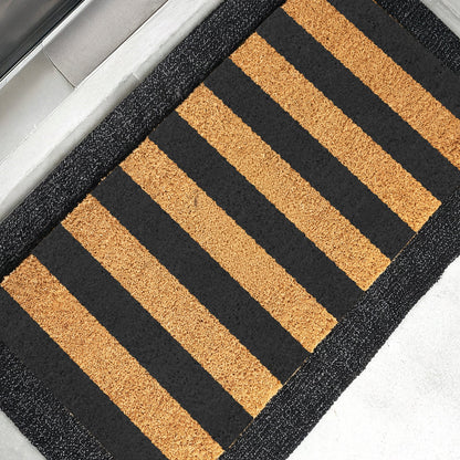 Right Stripes Natural Coir Doormat - 24x48