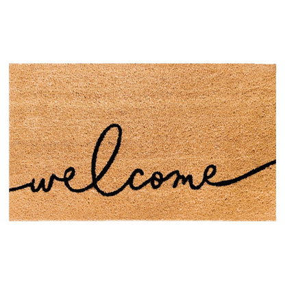 Grand Welcome Natural Coir Doormat