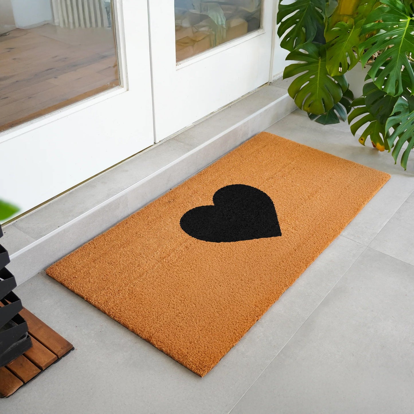 Bold Heart Natural Coir Doormat - 24x48