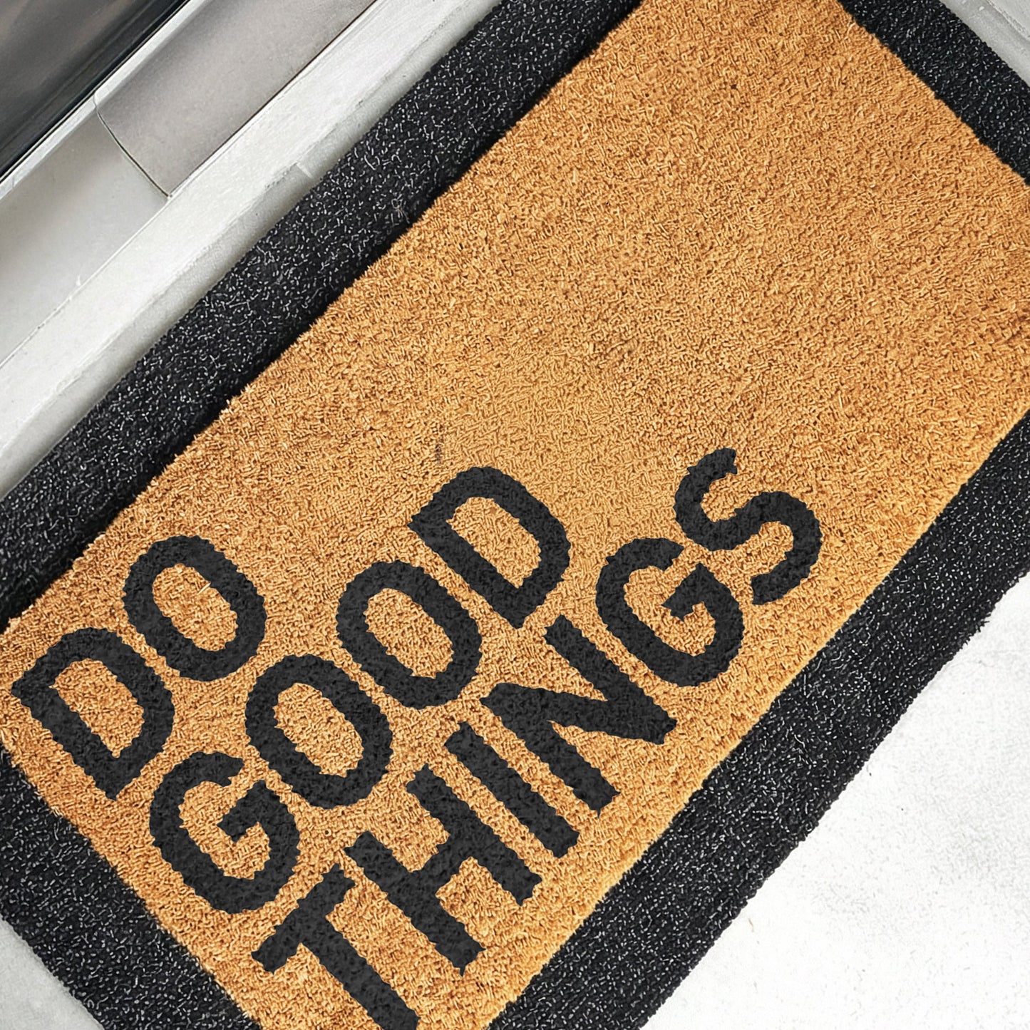 Do Good Things Natural Coir Doormat - 24x48