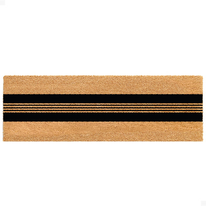 Parallel Charm Natural Coir Doormat - 24x72