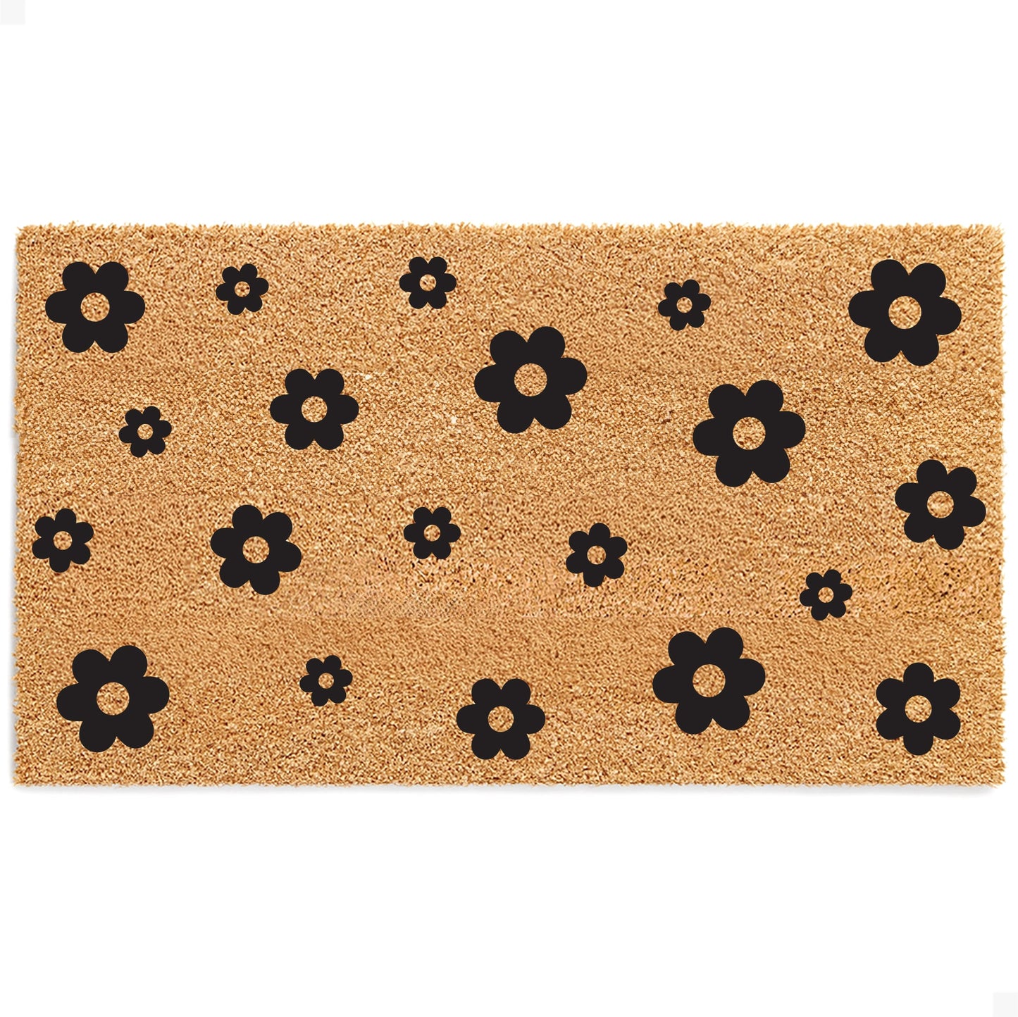 Ebonflower Natural Coir Doormat - 17x30