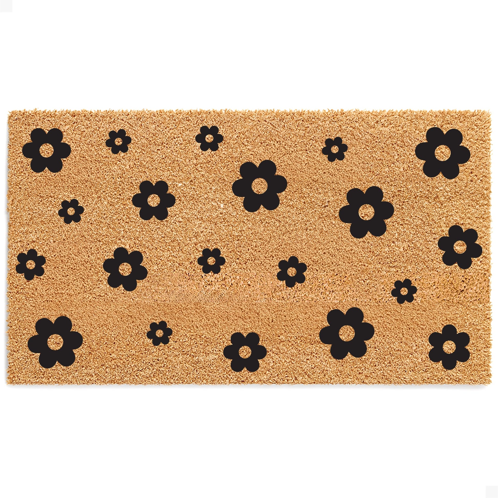 Ebonflower Natural Coir Doormat - 17x30