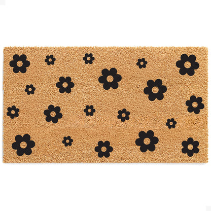 Ebonflower Natural Coir Doormat - 17x30
