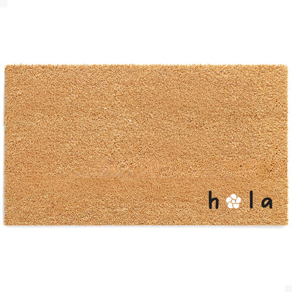 Hola Daisy Natural Coir Doormat - 17x30