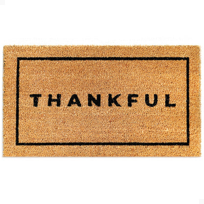 Thankful Natural Coir Doormat