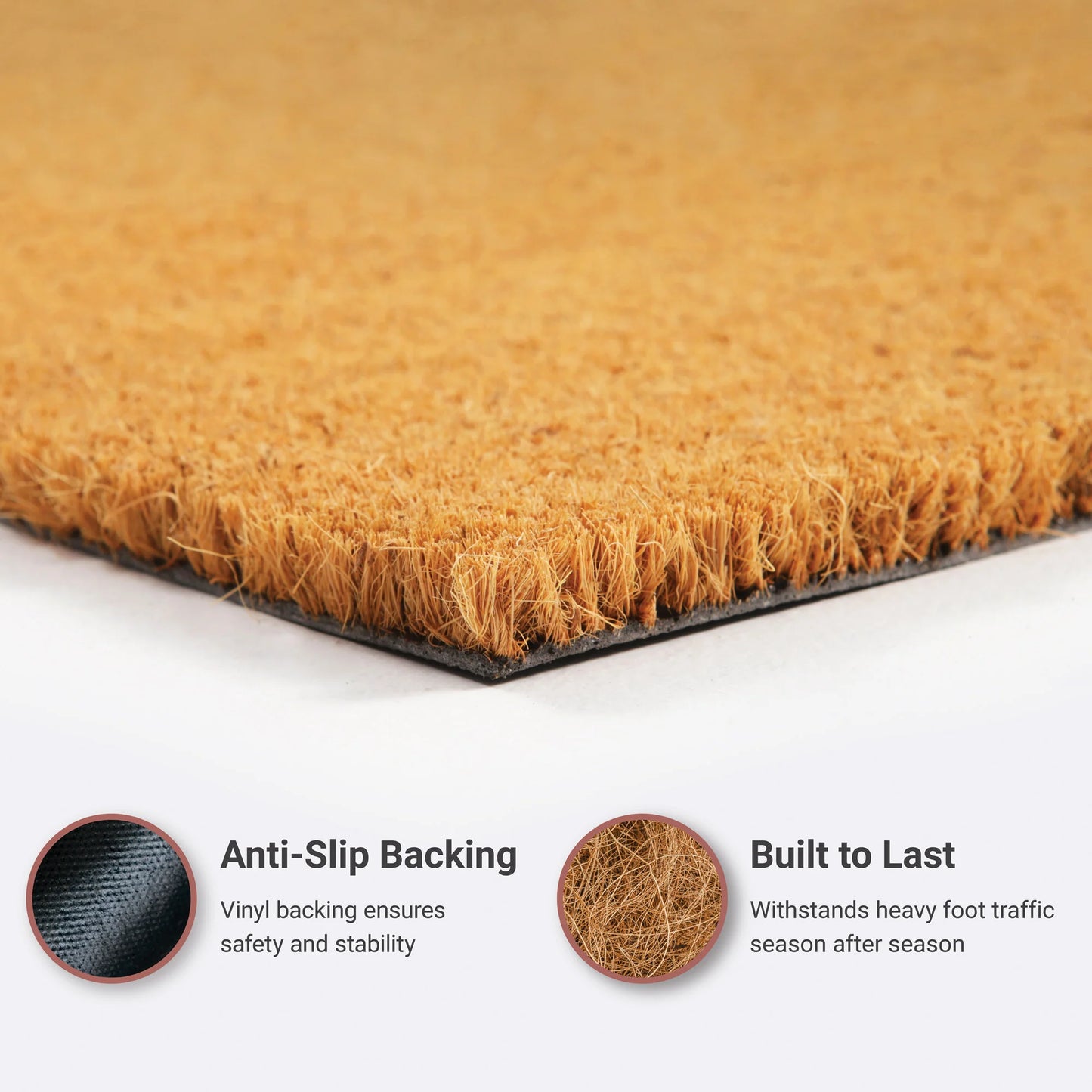 Spooky Natural Coir Doormat