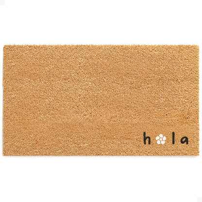 Hola Daisy Natural Coir Doormat - 17x30