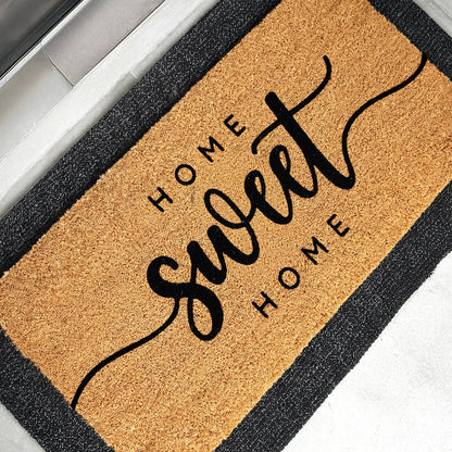 Sweet Home Natural Coir Doormat - 24x48