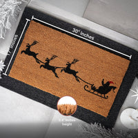 Sleigh Natural Coir Doormat