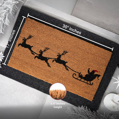 Sleigh Natural Coir Doormat