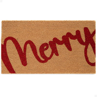 Merry Berry Natural Coir Doormat